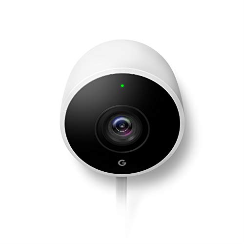 Google Nest Cam Outdoor – Weatherproof Outdoor Camera for Home Security – Surveillance Camera with Night Vision – Control with Your Phone