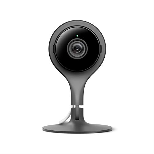 Google Nest Cam Indoor – Wired Indoor Camera for Home Security – Control with Your Phone and Get Mobile Alerts – Surveillance Camera with 24/7 Live Video and Night Vision